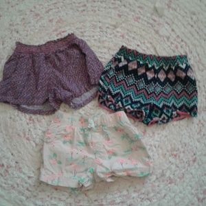 3 for $12 Girl toddler shorts